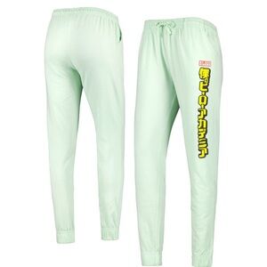 My Hero Academia‎ Logo Light Green Sweatpants Unissex INSEAM 29 size XXL